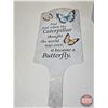 Image 17 : Memorial Themed Home Decor items with uplifting quotes and butterfly motifs (19pcs) : (Incl. Plaques