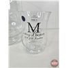 Image 2 : Clear Glass Vases (Large) (4) MICA DECORATIONS "a thing of beauty is joy forever" (Large : 13-1/2"H)