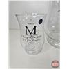 Image 5 : Clear Glass Vases (Large) (4) MICA DECORATIONS "a thing of beauty is joy forever" (Large : 13-1/2"H)