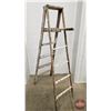 Image 3 : Antique 6ft Step Ladder (used for display piece)