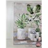 Image 2 : Canvas Wall Art : Potted Greenery (31-1/2" x 31-1/2")