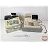Image 1 : Cash Registers (2) (Both used in Store) (Largest : 12"H x 16-1/2"W x 17"D)