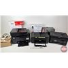 Image 1 : PRINTER GROUPING (3) : Canon, HP, Epson  (Each with Extra Boxes of Toners)