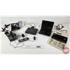 Image 1 : Office Combo : Adding Machine, Cordless Telephones, Portable DVD Players (2); Clamp Lights (2)