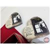 Image 7 : Pet Memorial Keepsake Décor Items (Variety) + 2 Plant Pots + Placemat