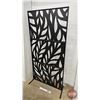 Image 4 : Metal Privacy Screen Fence Panel (Indoor or Outdoor) (72" x 35-1/2")