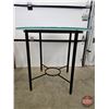 Image 3 : Glass Top Round Table : Metal Frame (1/2" Glass Top) (31"H x 36"Dia)
