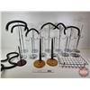 Image 1 : Boutique Display Hangers & Wire Basket (Variety) (For Small Clothing, Purses, etc!) (14pcs)