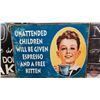 Image 3 : Novelty Grouping : Tin Signs (4); Fridge Magnets (Variety); Mini Desktop "Do Not Enter" Sign (Tin Si