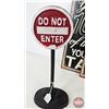 Image 5 : Novelty Grouping : Tin Signs (4); Fridge Magnets (Variety); Mini Desktop "Do Not Enter" Sign (Tin Si