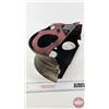 Image 4 : Automotive Décor Tin Wall Mount Wine Rack (18"H x 7-3/4"W x 9"D)