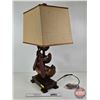 Image 2 : Canoe Electric Table Lamp : Crestview Collection (Total Measures: 32"H)