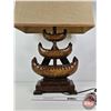 Image 3 : Canoe Electric Table Lamp : Crestview Collection (Total Measures: 32"H)