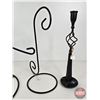 Image 2 : Combo: Candle Holders & Ornament Tree (20-1/2"H)