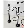 Image 4 : Combo: Candle Holders & Ornament Tree (20-1/2"H)