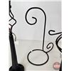 Image 5 : Combo: Candle Holders & Ornament Tree (20-1/2"H)