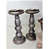 Image 9 : Décor Combo: Globe; Sea Horse; Candle Holders; Trinket Bowls; Hour Glass; Planters