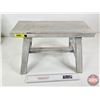 Image 2 : Décor Plant Stands / Benches (2) (Largest Measures: 10"H x 33"W x 10-1/2"D)