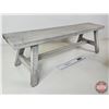 Image 3 : Décor Plant Stands / Benches (2) (Largest Measures: 10"H x 33"W x 10-1/2"D)