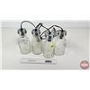 Image 1 : Glass Bottle Pendant Light (Electric)  (Each Bottle Measures: 9"H)