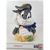 Image 1 : Bugs Bunny Cookie Jar (Ceramic) (Total 12-1/4"H)
