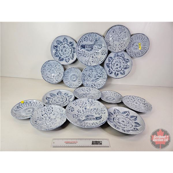 Décor Tin Plate Wall Hangings (2) (40" x 22")