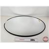 Image 1 : Oval Wall Mirror (Note Frame Damaged) (31" x 23-1/2")