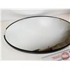 Image 2 : Oval Wall Mirror (Note Frame Damaged) (31" x 23-1/2")