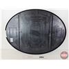 Image 4 : Oval Wall Mirror (Note Frame Damaged) (31" x 23-1/2")