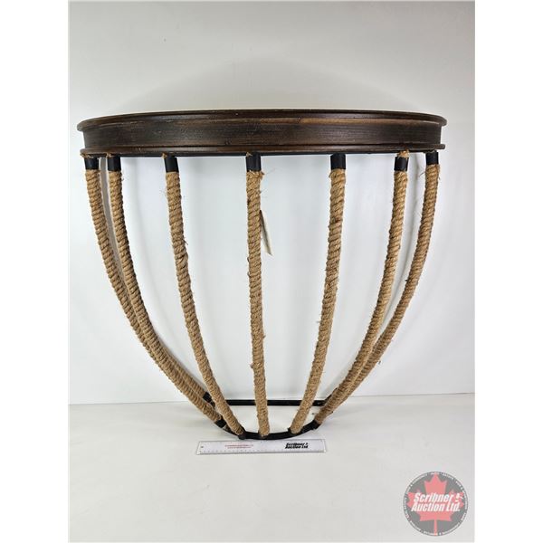 Mercana Floating Accent Table (31"H x 35"W x 15"D)