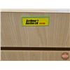 Image 5 : Maple Melamine Slatwall H-Gondola Display Merchandiser on Castors (54-1/2"H x 49-1/2"W x 24"D)