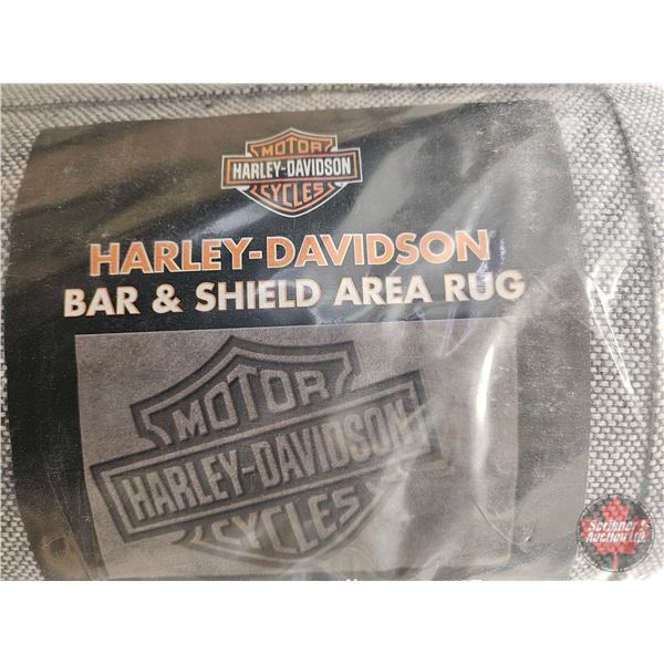 Harley-Davidson Bar & Shield Area Rug (8ft x 5ft)