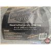 Image 2 : Harley-Davidson Bar & Shield Area Rug (8ft x 5ft)