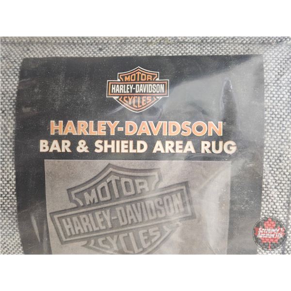 Harley-Davidson Bar & Shield Area Rug (8ft x 5ft)