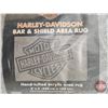 Image 2 : Harley-Davidson Bar & Shield Area Rug (8ft x 5ft)