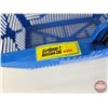 Image 5 : Shopping Baskets (Blue) (7) with Stand (Stand Measures: 28-1/2"H)