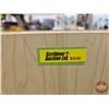 Image 5 : Maple Melamine Slatwall H-Gondola Display Merchandiser on Castors (54-1/2"H x 49-1/2"W x 24"D)