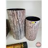 Image 2 : Camo Décor Bins, Storage Box & Floor Mat "Rivers Edge" (Mat Size : 3ft x 5ft) (Tallest Cylinder Bin 
