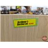 Image 5 : Maple Melamine Slatwall H-Gondola Display Merchandiser on Castors (54"H x 49-1/2"W x 24"D)