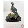 Image 5 : Wood Duck Figurine from the Shannon Collection w/Original Box (Box Measures : 10"H x 9-1/2"W x 9-1/2