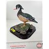Image 6 : Wood Duck Figurine from the Shannon Collection w/Original Box (Box Measures : 10"H x 9-1/2"W x 9-1/2