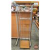 Image 2 : Pillar Glass Display Case (3 Sides) (Note : No Door) (Measures : 64-1/2"H x 15-3/4"W x 14"D)
