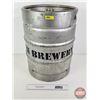 Image 1 : Ribstone Creek Brewery Keg  (Measures : 21"H x 15-1/2"Dia)