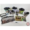 Image 1 : Combo (22pcs) : Bud Light Lime Beer Bucket ; Original 16 Beer Buckets (2) ; Alexander Keith Bucket (
