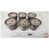 Image 1 : Mossy Oak Citronella Candles (6) (Measures : 5"H x 5-1/2"Dia)