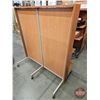 Image 2 : Modular Retail Shelving Unit on Castors c/w 9 Shelves (Measures : 55-1/2"H x 50-3/4"W x 31"D)