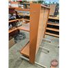 Image 4 : Modular Retail Shelving Unit on Castors c/w 9 Shelves (Measures : 55-1/2"H x 50-3/4"W x 31"D)