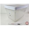 Image 2 : Totes (3) w/Lids  (Measures : 12"H x 22"W x 16"D)