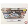 Image 2 : John Wayne 300pc Poker Set w/Carry Case (NIB) (Case Measures : 9"H x 16"W x 2-1/2"D)
