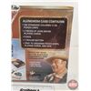 Image 5 : John Wayne 300pc Poker Set w/Carry Case (NIB) (Case Measures : 9"H x 16"W x 2-1/2"D)